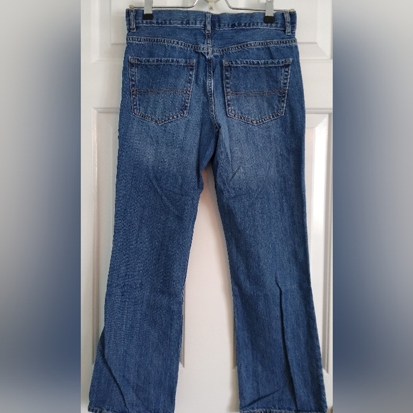 Lot of 4 Boys bootcut blue jeans sz 12 Husky - Picture 9 of 11
